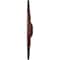 Ekena Millwork Naple Ceiling Medallion (Fits Canopies up to 3 3/8"), 37 1/2"OD x 3 3/8"P, Brushed Mahogany CM37NABMF - alternate 3